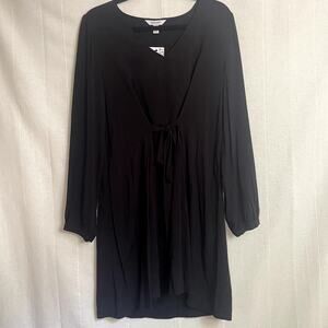 Nine West Black Rayon Dress - Size Large - NWT